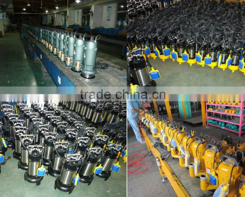 electric water submerged pump