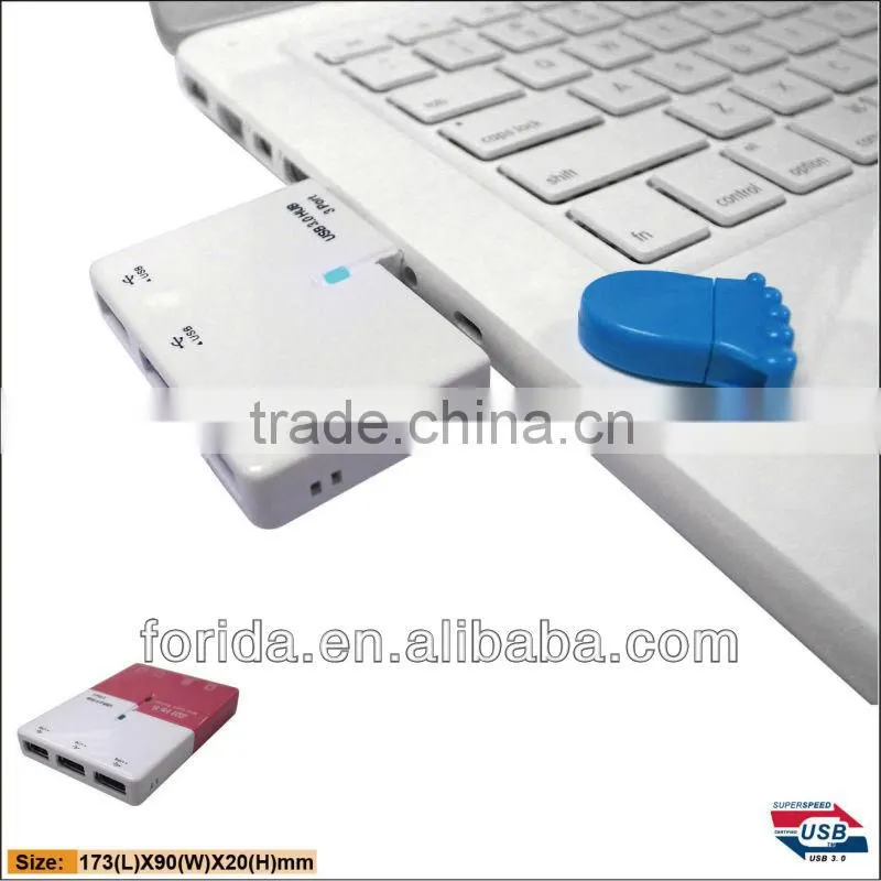 HI speed usb 3.0 combo card reader