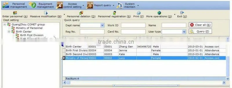 New Biometric Fingerprint Reader Access Control and Time Attendance KO-KM8