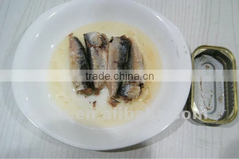 Canned Sardine in vegetable oil Club tin