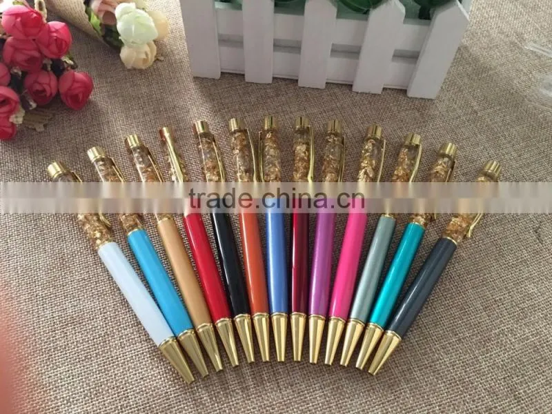 Fashion crystal writing pen with rhinestone
