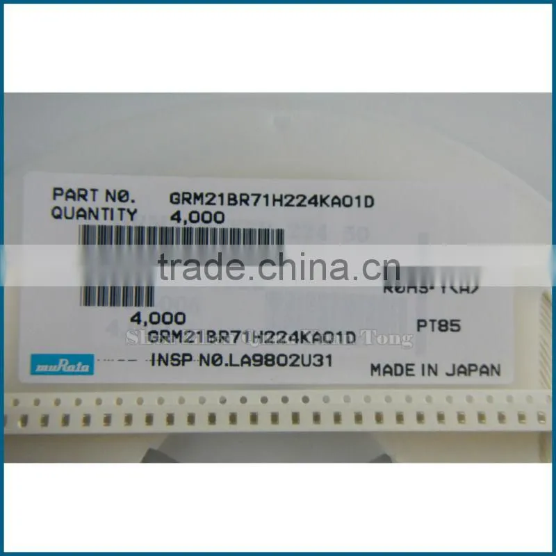 Capacitors GRM21BR71H224KA01D 0805 50V 0.22UF NEW