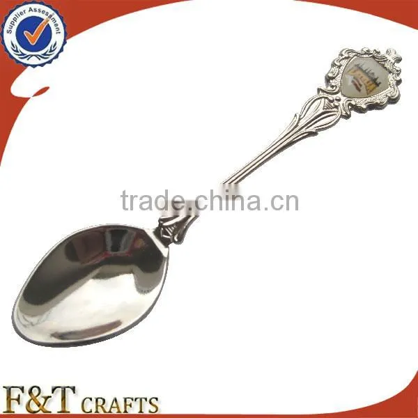 promotional travel sounenir gifts item metal small bulk metal spoons