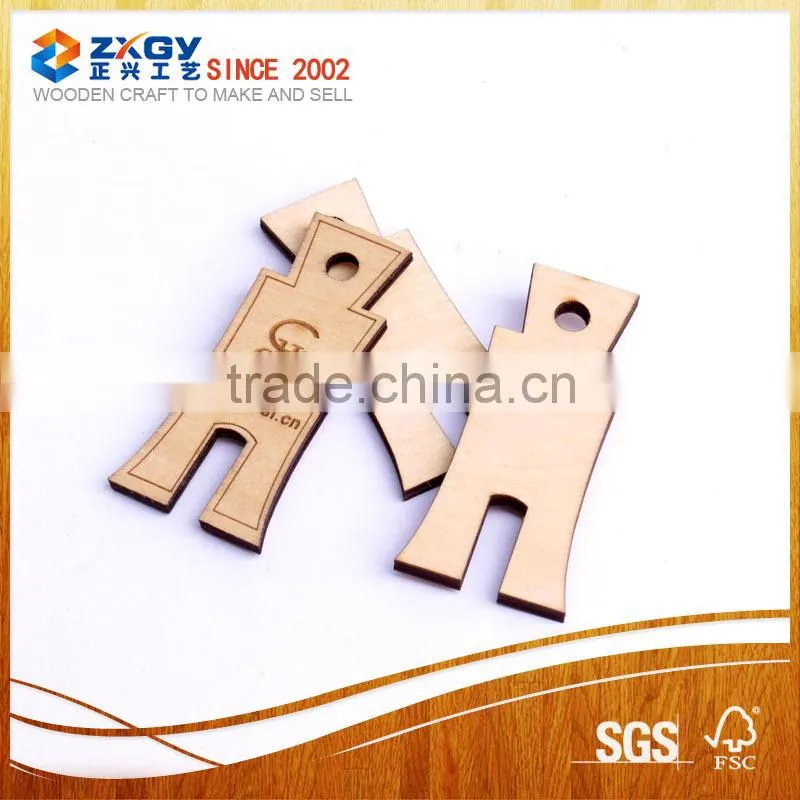 Blank Wooden Tags for Wine
