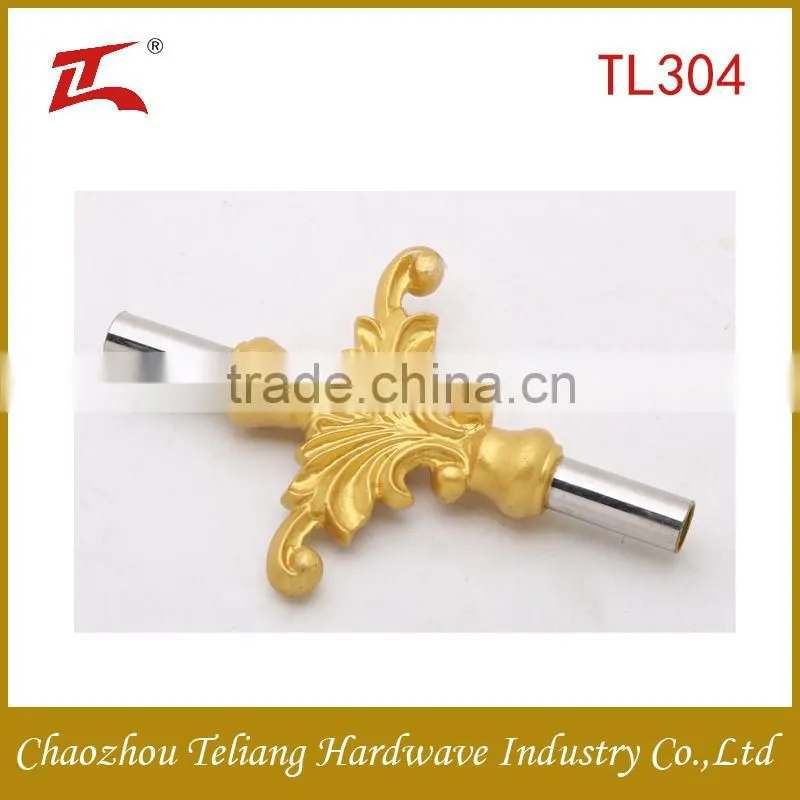 golden and silver stainless steel railing balustrade post
