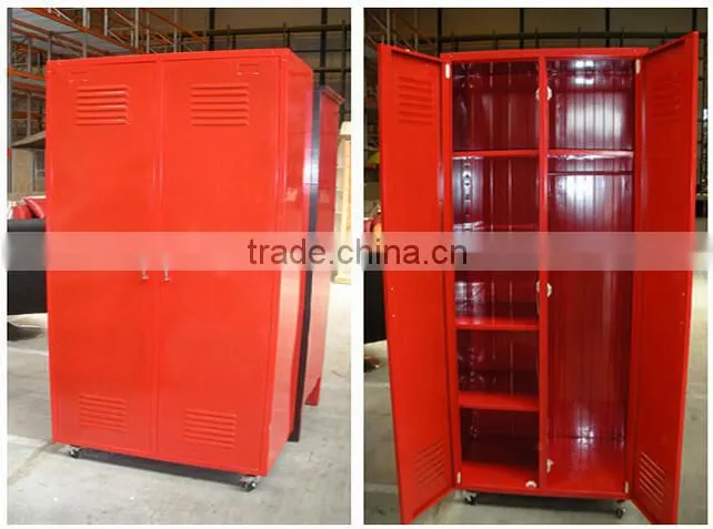 Heavy duty 2 door metal mobile garage metal cabinet