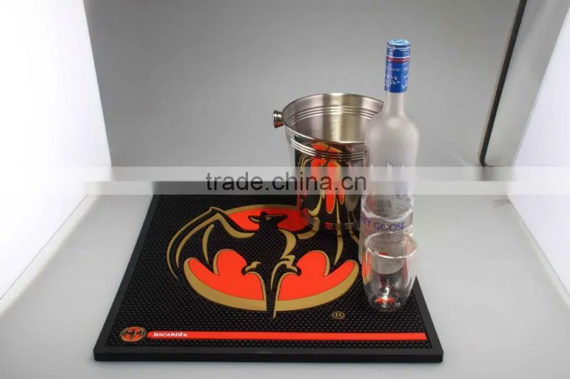 High Quality Wholesale Rubber Bar Counter Mat Custom