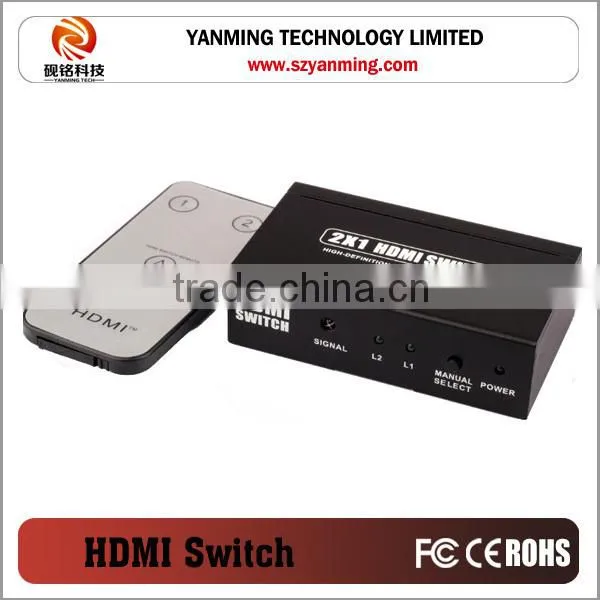 4Kx2K HDMI 1.4a switch 2x1
