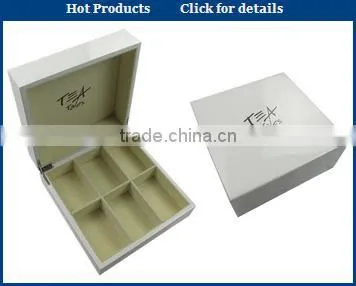 light brown beech wood watch box