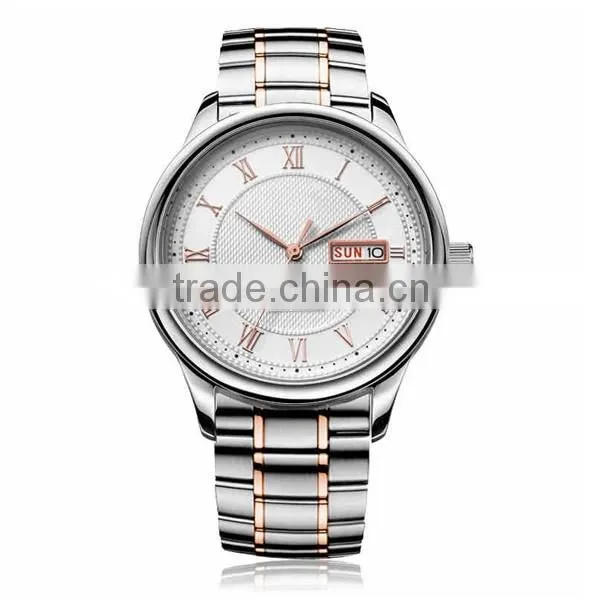Water Resistant Stainless Steel Strap Automatical Date Mechanical Watch