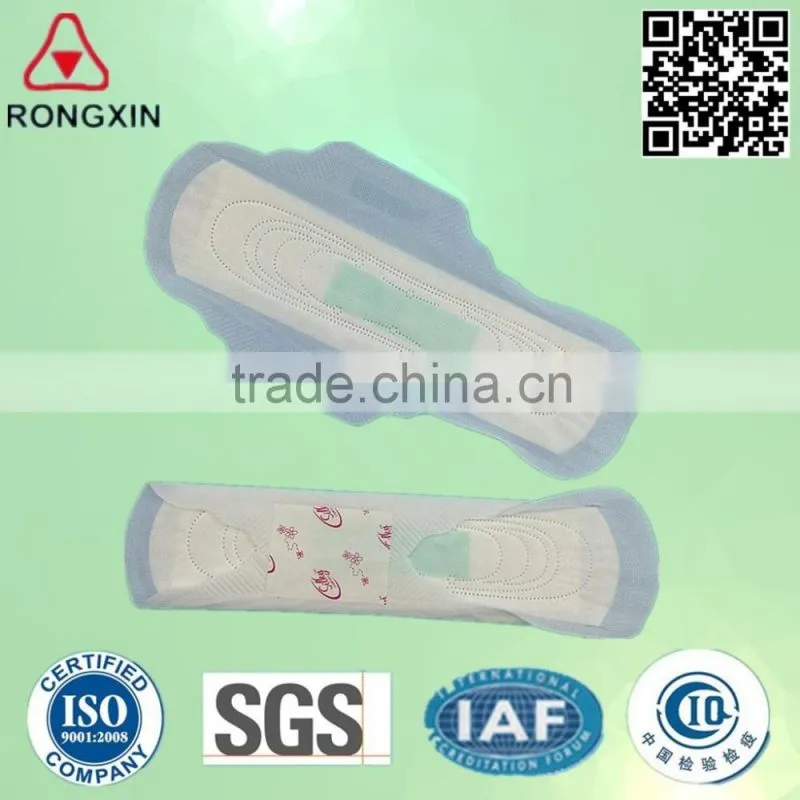 Femine day time used cheap sanitary napkins sanitary pads manufacturer