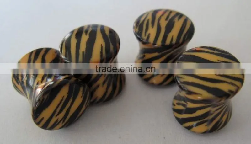 Fake Plug with Crystal stone