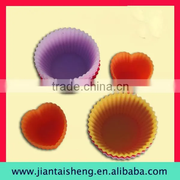 OEM high temperature FDA food silicone cake molds
