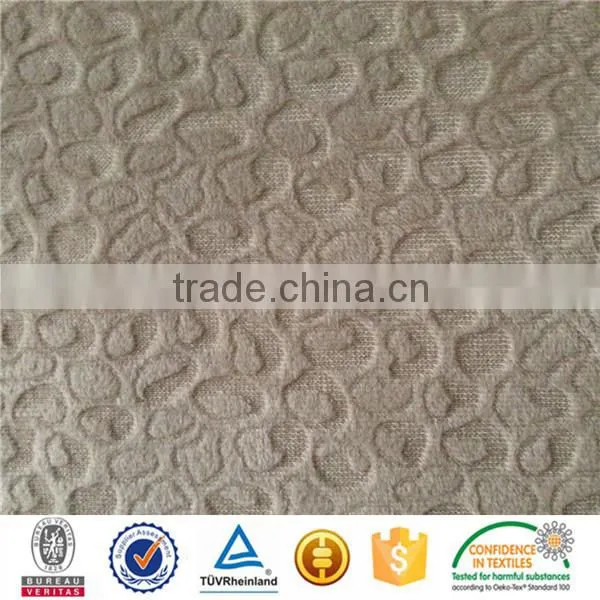 alibaba china wholesale home textile polyester burnout sofa cover velboa fabric for upholstery