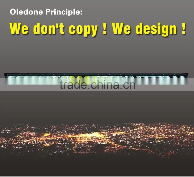 ISO9001 & TS16949 certificated factory offer Oledone IP69K 40" 240W Truck tractor ATV Mining forestry farm led light bar