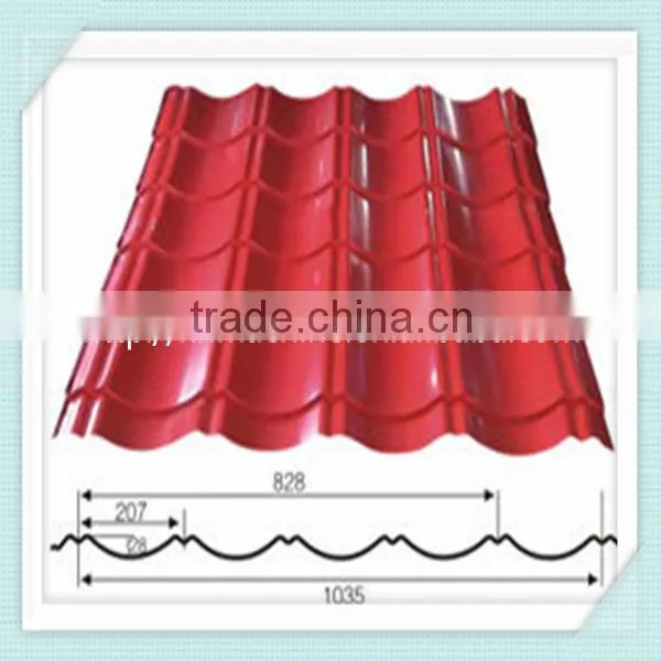 828 Color Steel Metal Glazed Tile Roofing Rolling Machine Manufacturing In China