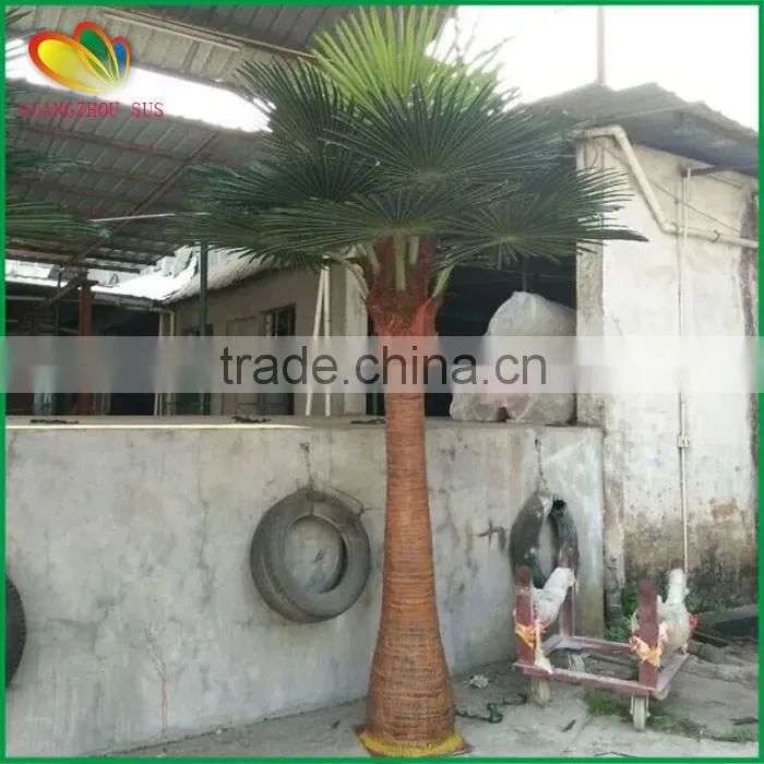 Factory price artificial palm tree decorative tree artificial fan palm tree