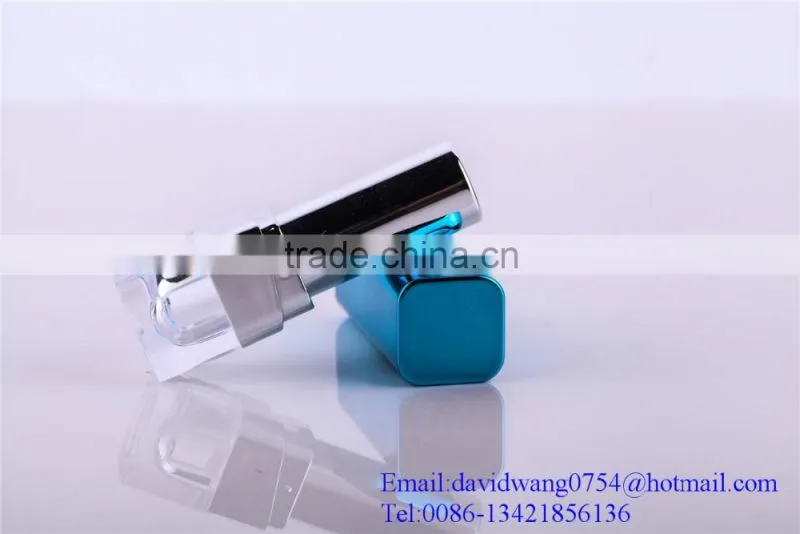 Round Plastic Lipstick case with window-K01