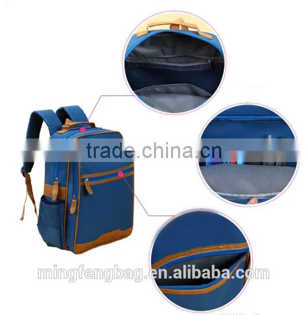 Custom High Quality Pupil Student Backpack Bag for Girl