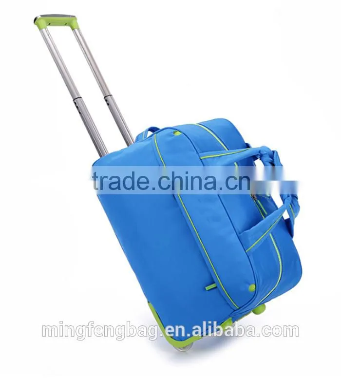 Custom New Multifunction Tote Travel Trolley Bag for Men