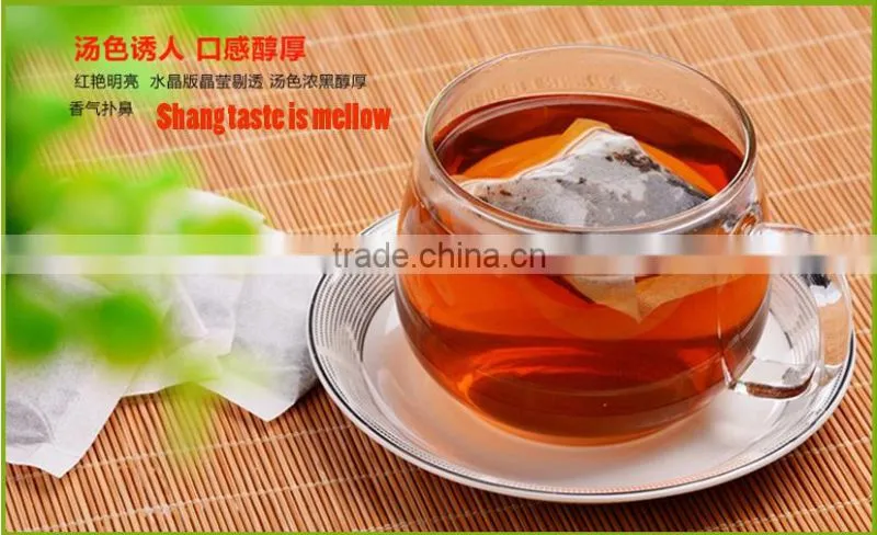 Chinese natural black tea bag, good taste and hot sale