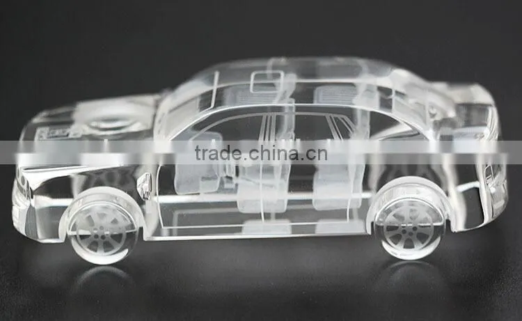K9 high quality personalized crystal car souvenir gifts