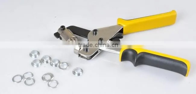 Mini Hand Press Grommet Punching Machine Tool for Eyelet #4 (10.5mm)