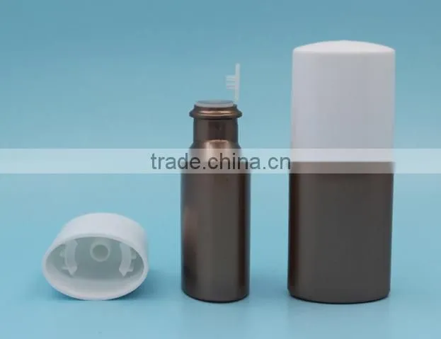 Small cosmetic bottle with plug , custom plastic PET bottle