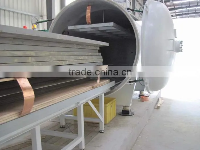 long timber plank vacuum dry kiln equipment high frequency