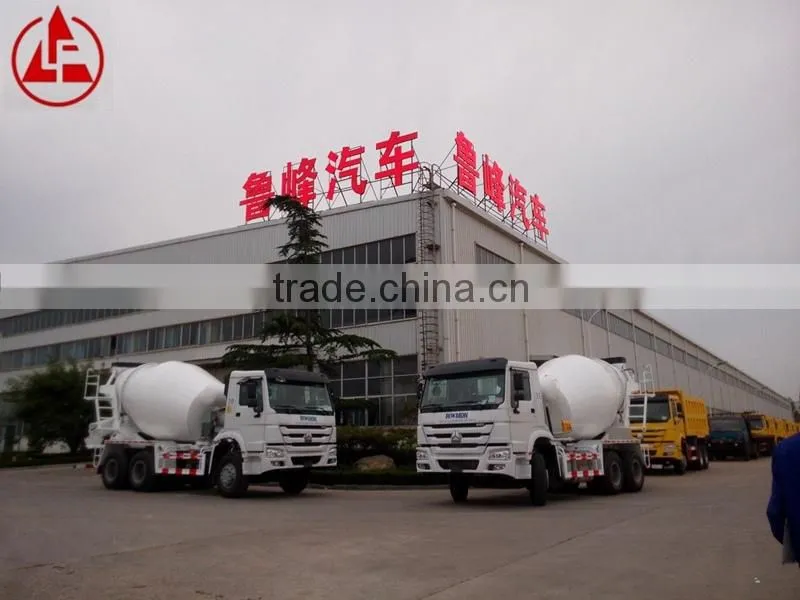 SINOTRUK HOWO Chassis 7cbm Concrete Mixer Truck for sale,310HP