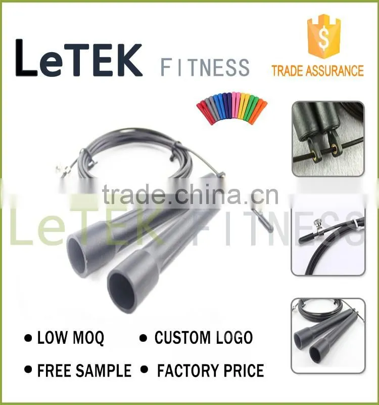 Jump Rope - Adjustable Jump Rope - Easily Adjustable 10 Ft Cable - Steel Ball Bearings - Best for CrossFit/MMA/Boxing & Fitness