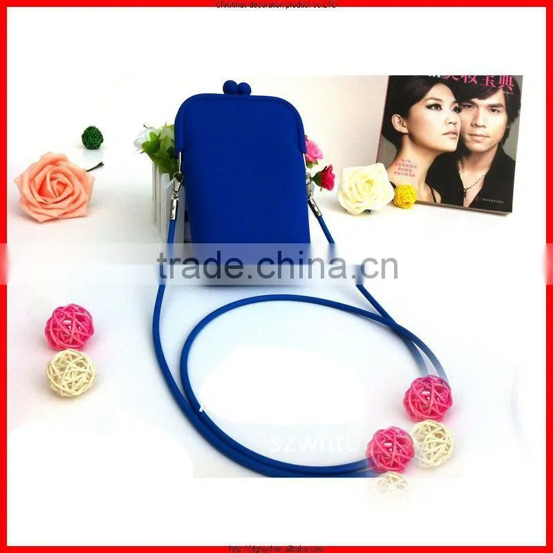 cheap silicone coin purse fancy ladies purse