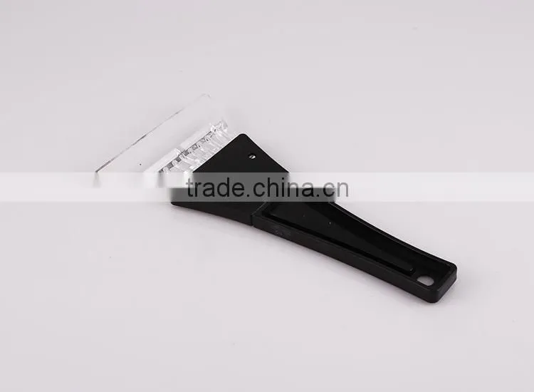 plastic car ice scraper with glove
