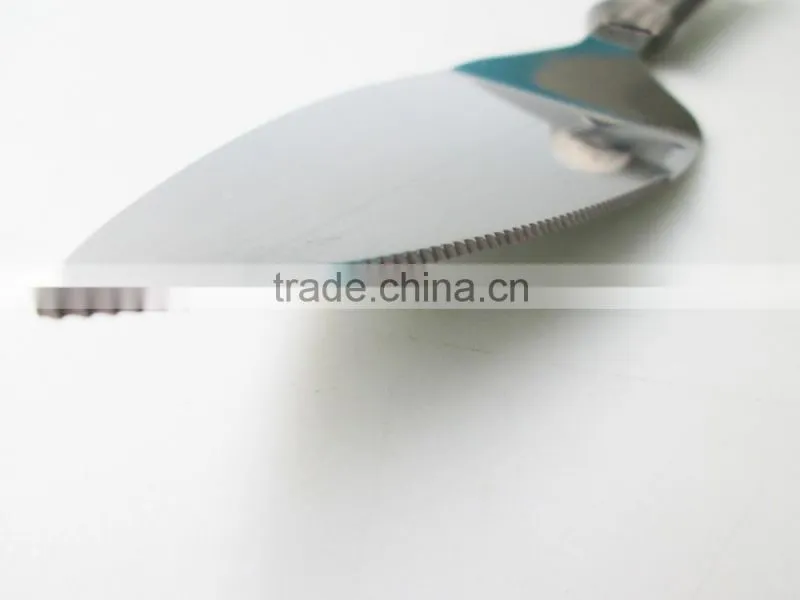 2015 Hot sale Easy use stainless steel Serrated Edge Cake Spatulas