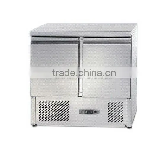 stainless steel top refrigerated counters for saladette