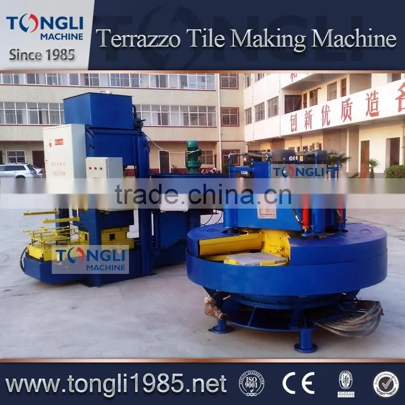 High Speed Automatic Terrazzo Tile Making Machine For Sale