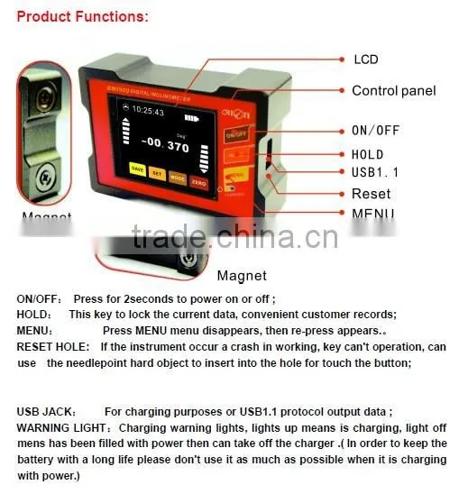 DMI810 New Generation High Quality Leveling Detection Sensor Tilt Sensor With High Precision 0.002deg From Shenzhen Factory