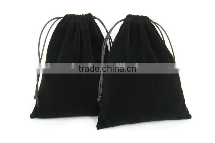 Custom made cheap price promotion small polyester drawstring bag