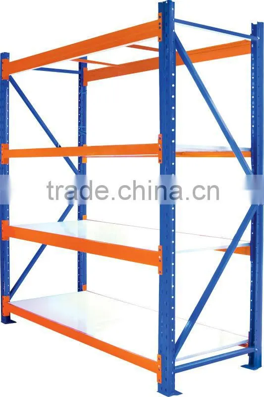 High quality medium duty metal rack with wheels