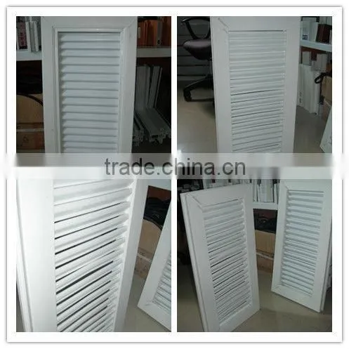 pvc toilet louver window