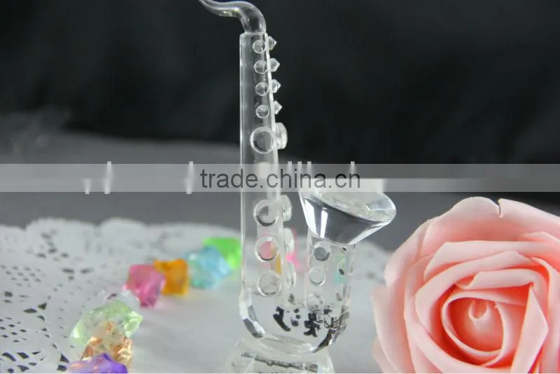 beautiful crystal musical instruments