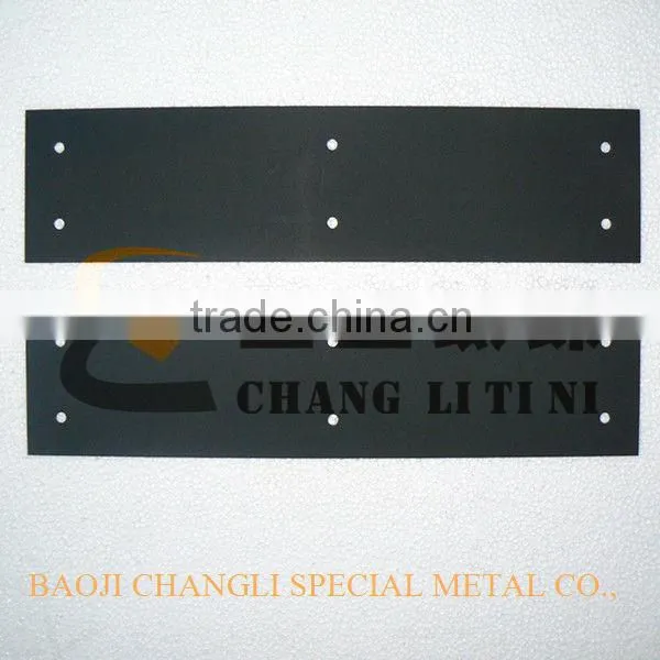 Ru-Ir Coated Titanium Anode for Swimming Pool Chlorinator
