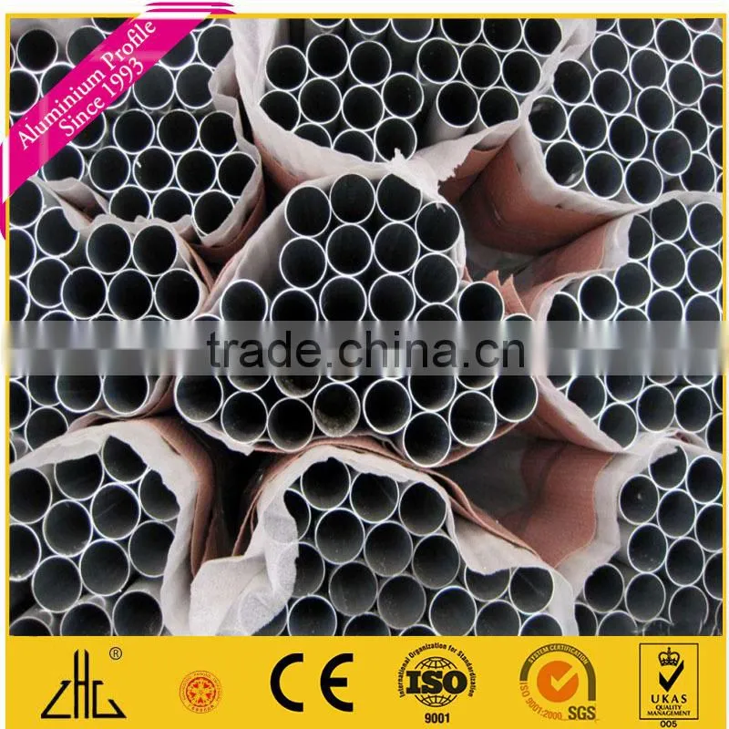 Any shape customized 300mm diameter aluminium tube / aluminum split tube