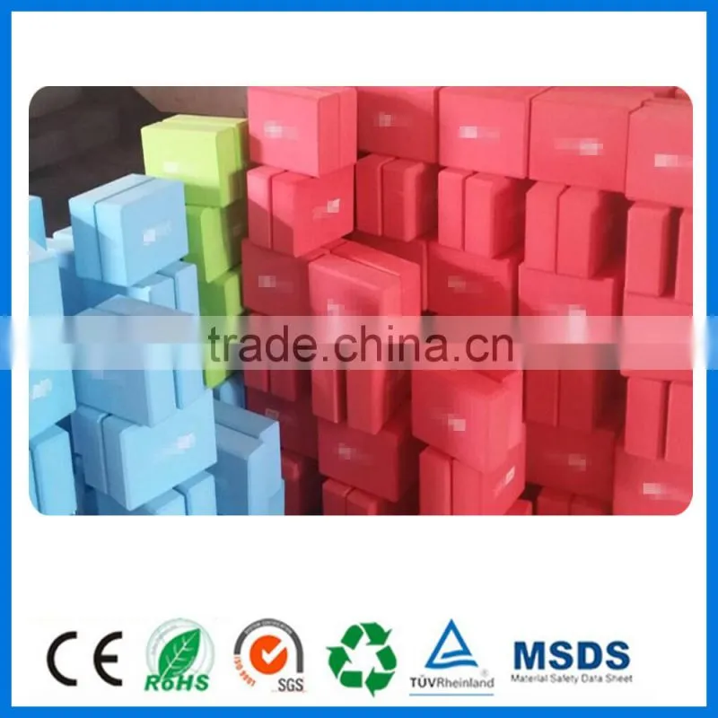 Fitness Body Building Colorful EVA Foam Yoga Block