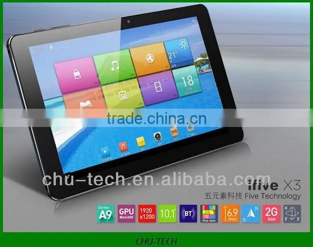 FNF Ifive X3 3G Ifive-Skin UI Tablet PC Quad Core RK3188 1.6GHz BT 10.1" IPS 1920*1200