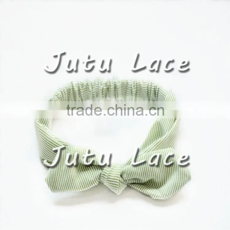 2016 Knotted Golden Silver Metallic Messy Bow Head Wrap Mix Colors / shiny bow tie hat