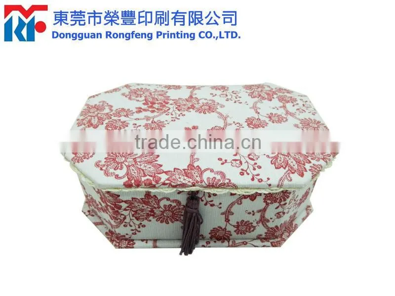 Classic velvet lined storage box