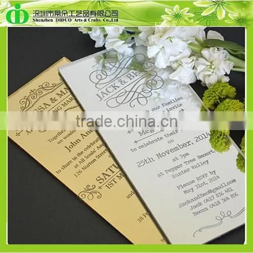 DDI-C021 Trade Assurance Cheap Invitation Wedding
