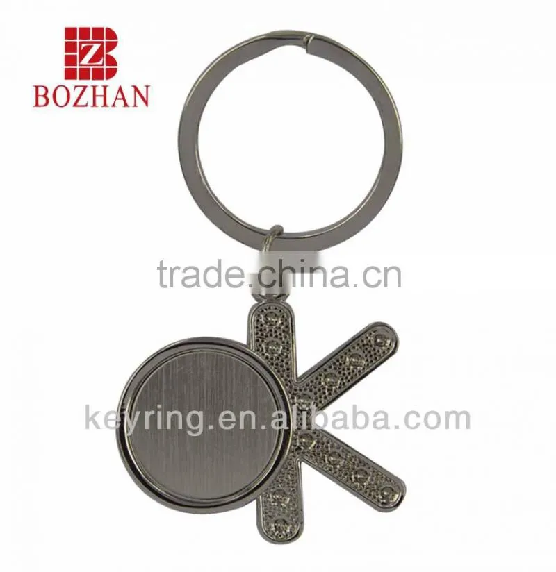Hot promotion item for 2014 new souvenir keychain donation keyring