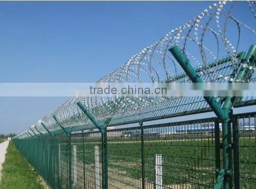 Higher security galvanized Razor barbed metal wire(supplier)